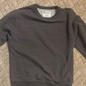 Champion Men's Charcoal Crewneck Sweater